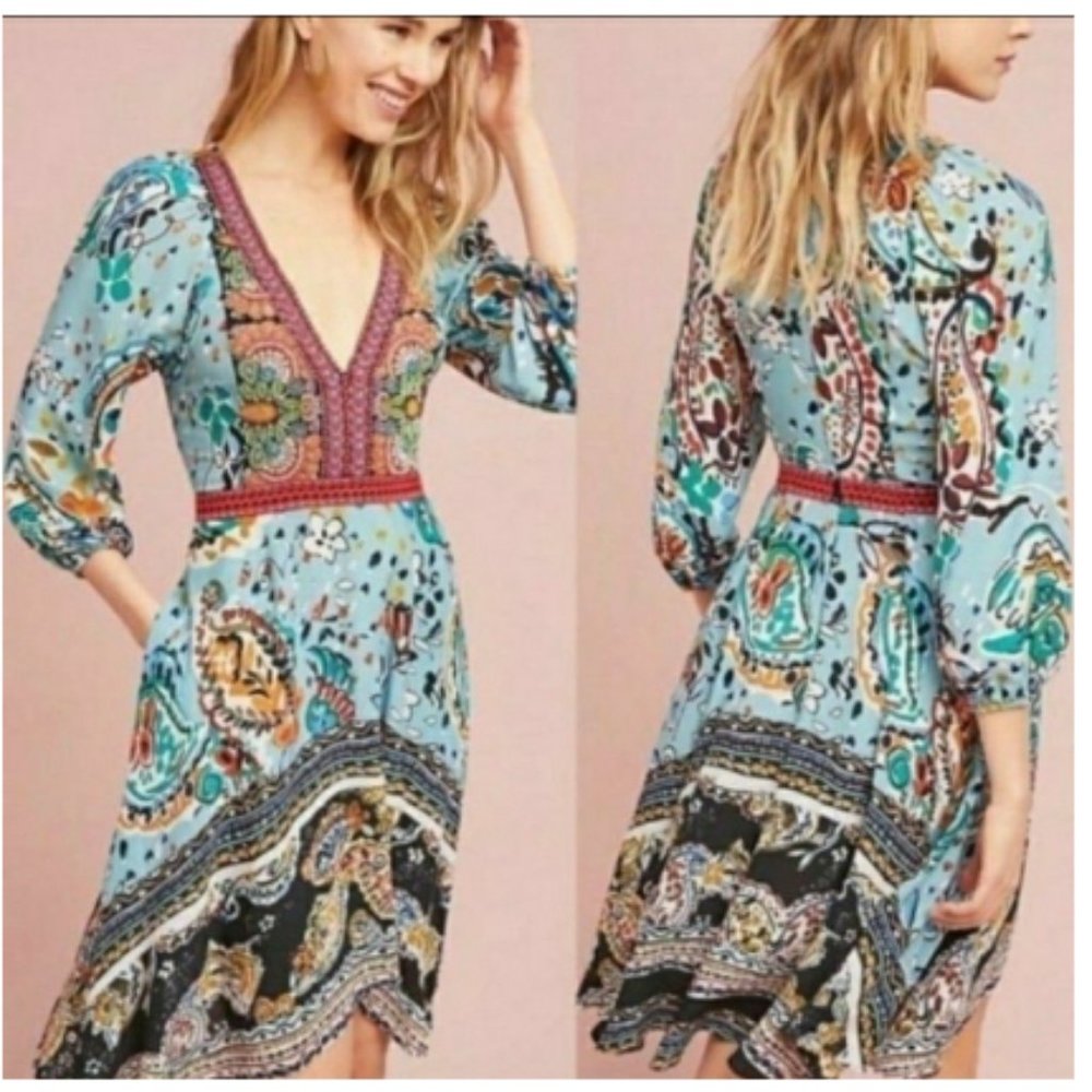 Anthropologie Akemi + Kin Karmina Dress 4 Small